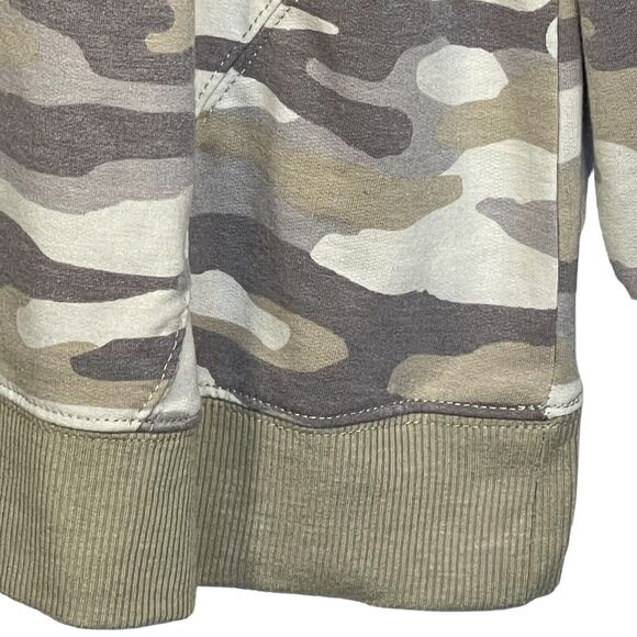 C&C California Pullover Sweater Women Size 2X Camouflage Crew Neck Stretch - Picture 6 of 14